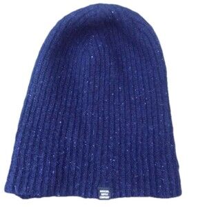 Hershel navy blue beanie with multi color flecks​ outdoors ski cap winter hat